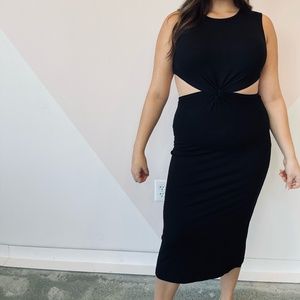 Black cutout body con